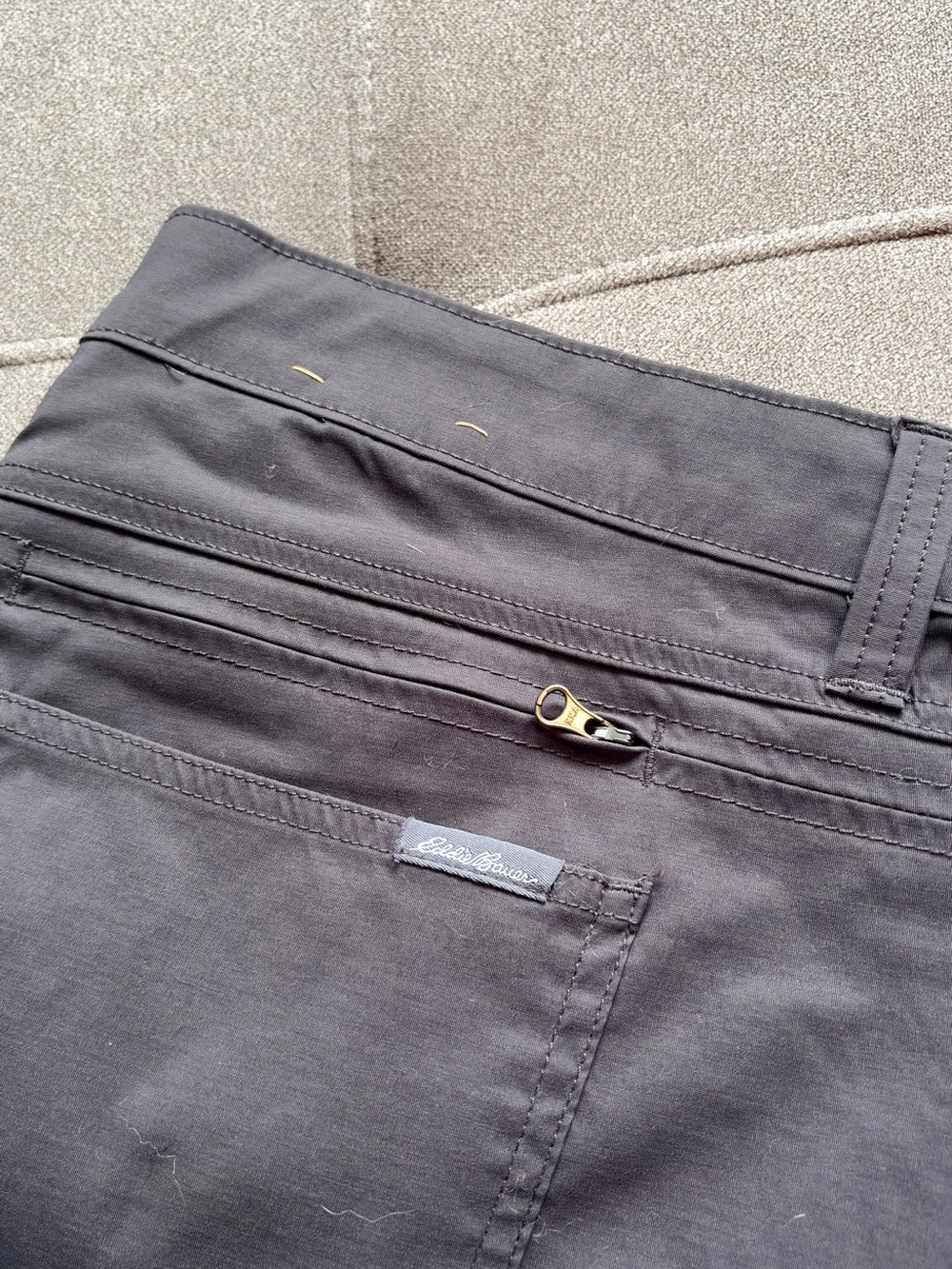 Eddie Bauer Men’s  Gray Chino Pants